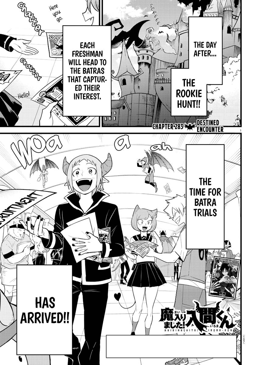 Welcome to Demon School! Iruma-kun, Chapter 283 image 01